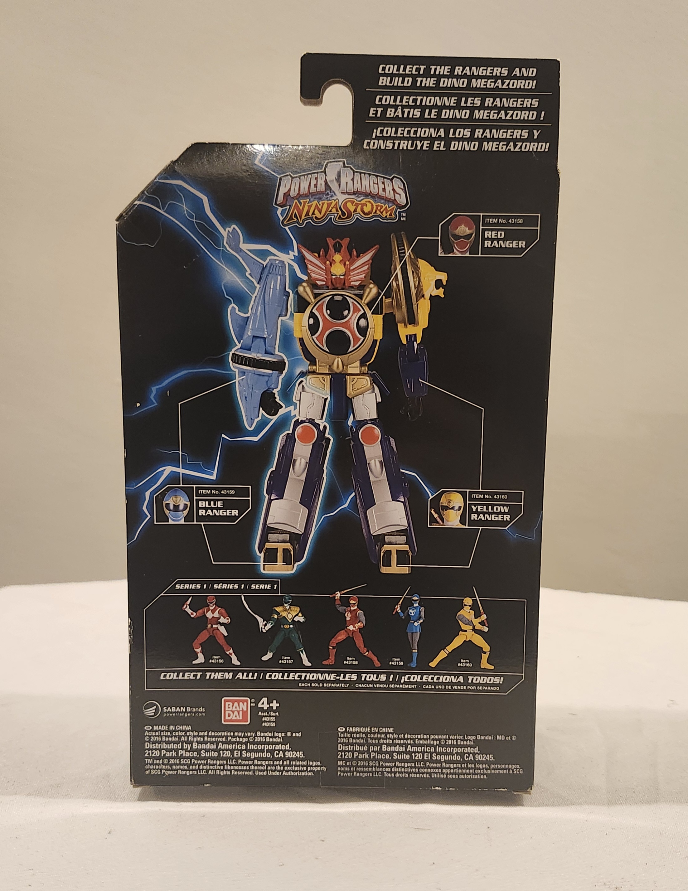 Power Rangers Ninja Storm – Blue Ranger thumbnail 2