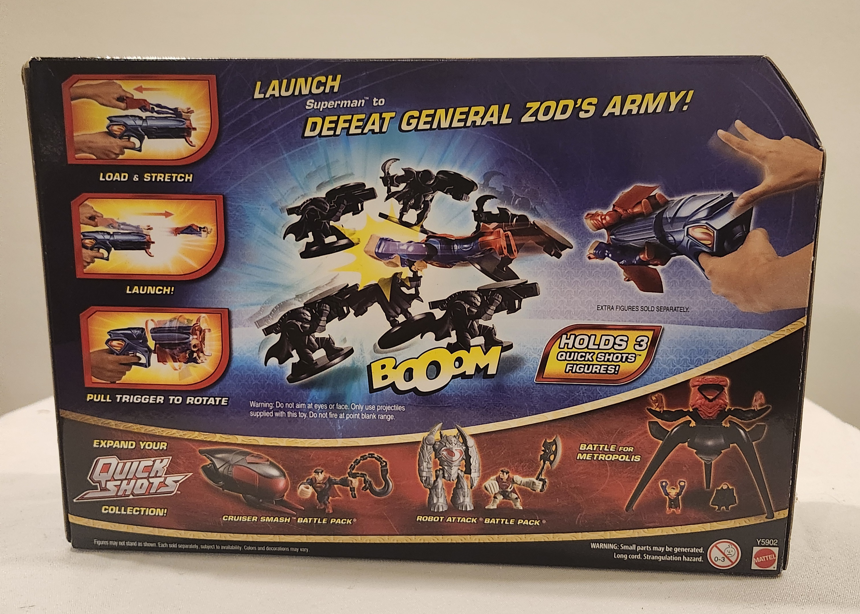 Superman Quick Shots – Battle for Metropolis Launcher thumbnail 2