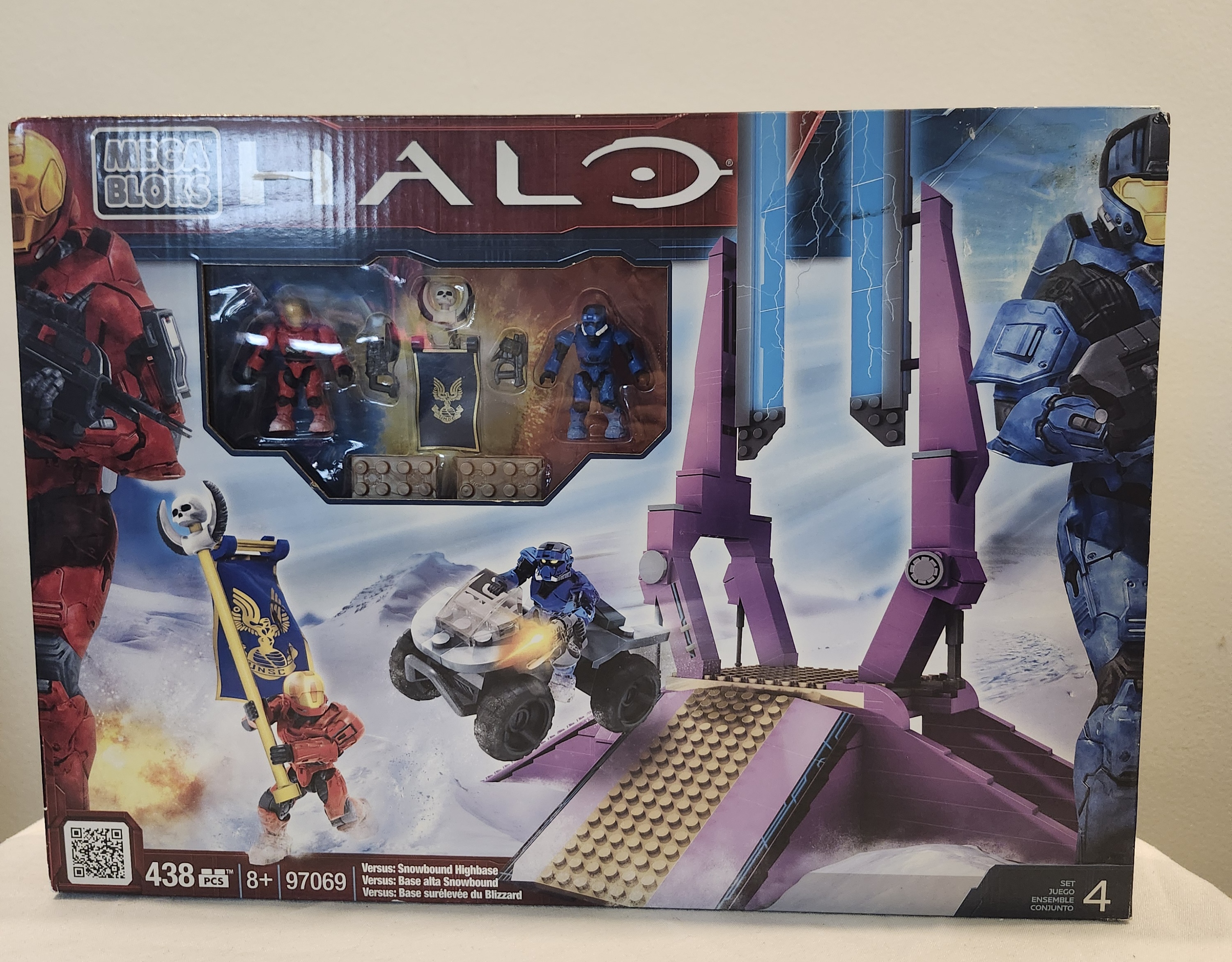 Mega Bloks Halo – Versus: Snowbound Highbase (97069) primary image