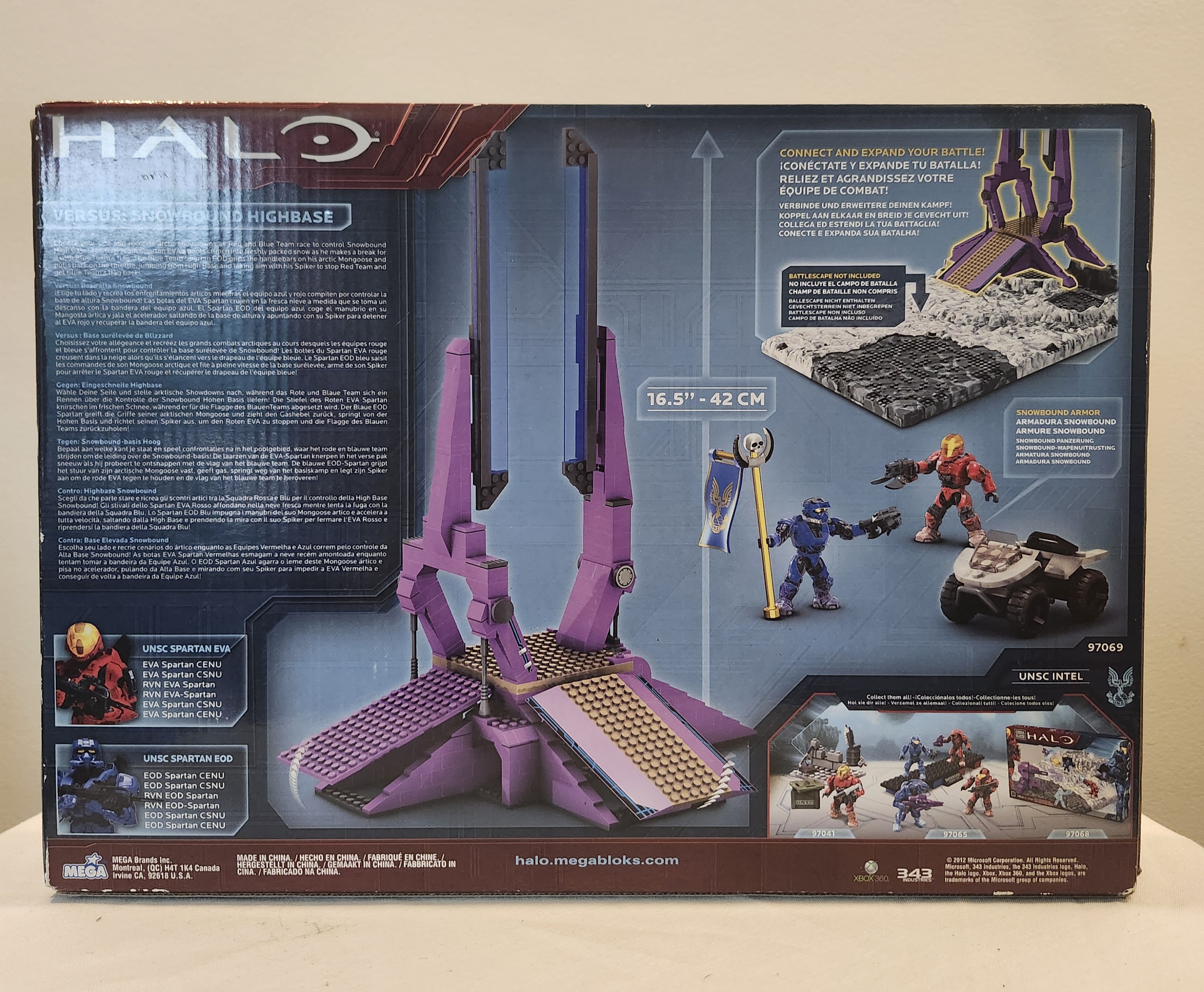 Mega Bloks Halo – Versus: Snowbound Highbase (97069) thumbnail 2