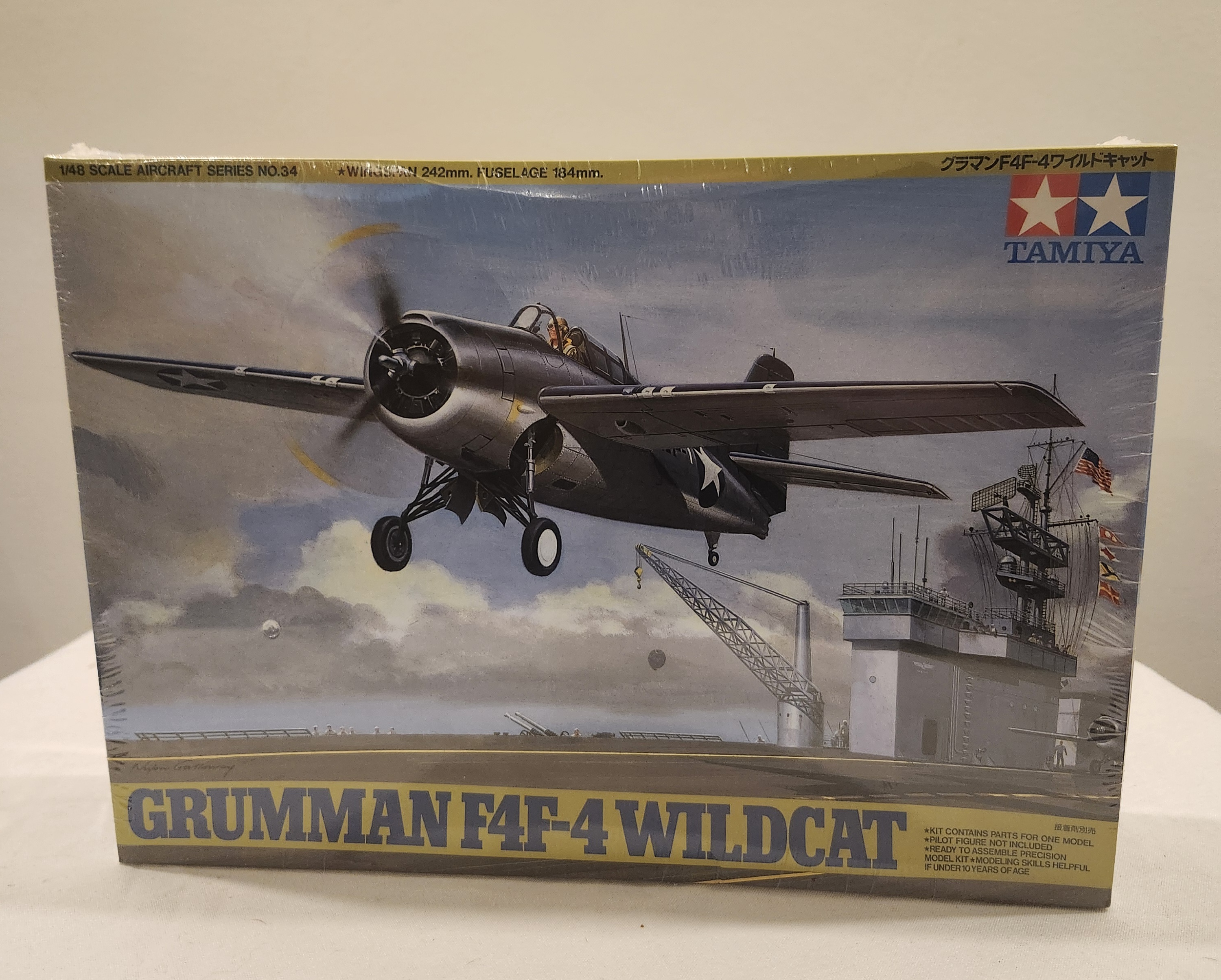 Tamiya 1/48 Grumman F4F‑4 Wildcat (Aircraft Series No. 34) primary image