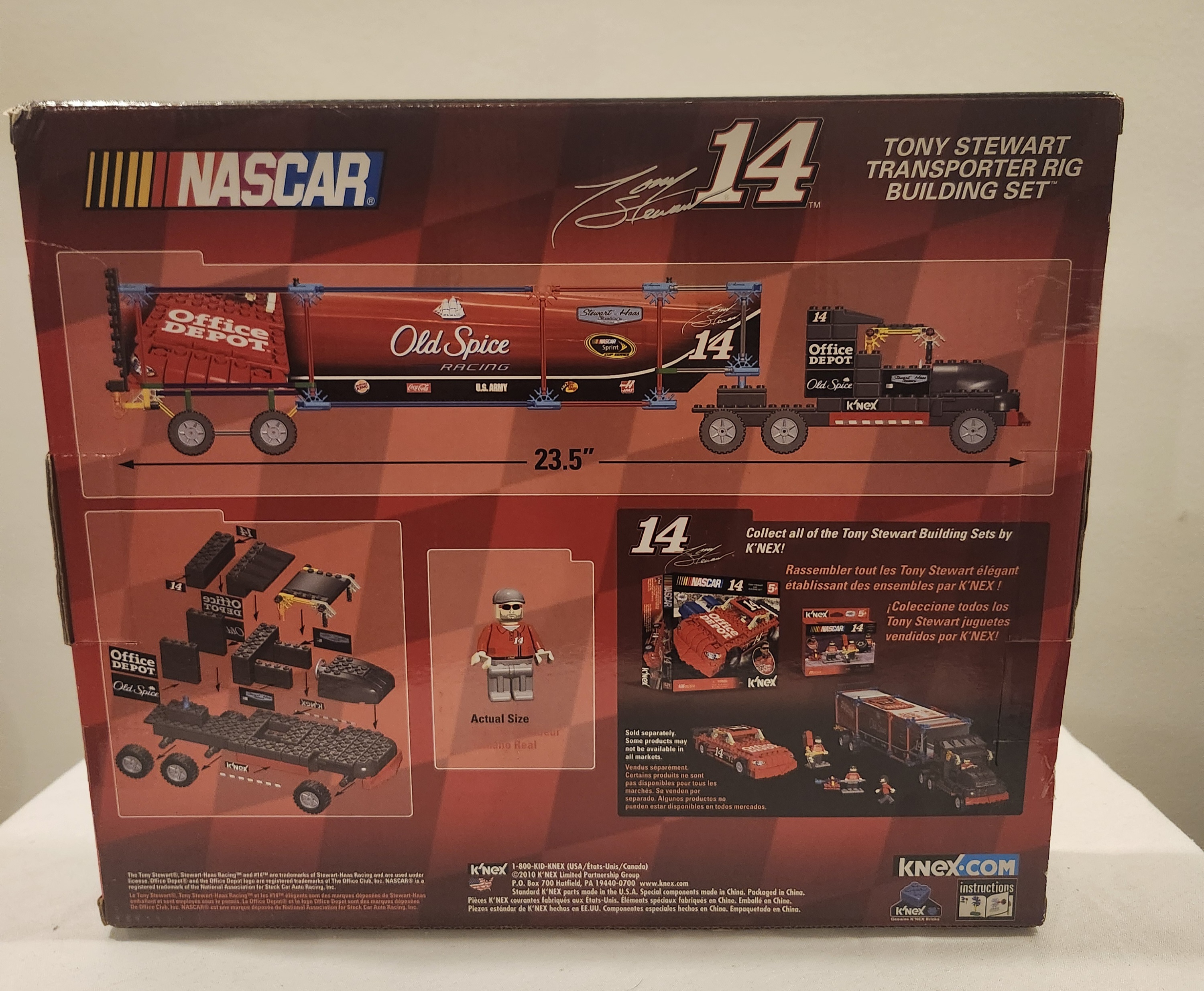 K’NEX NASCAR – Tony Stewart Transporter Rig Building Set thumbnail 2