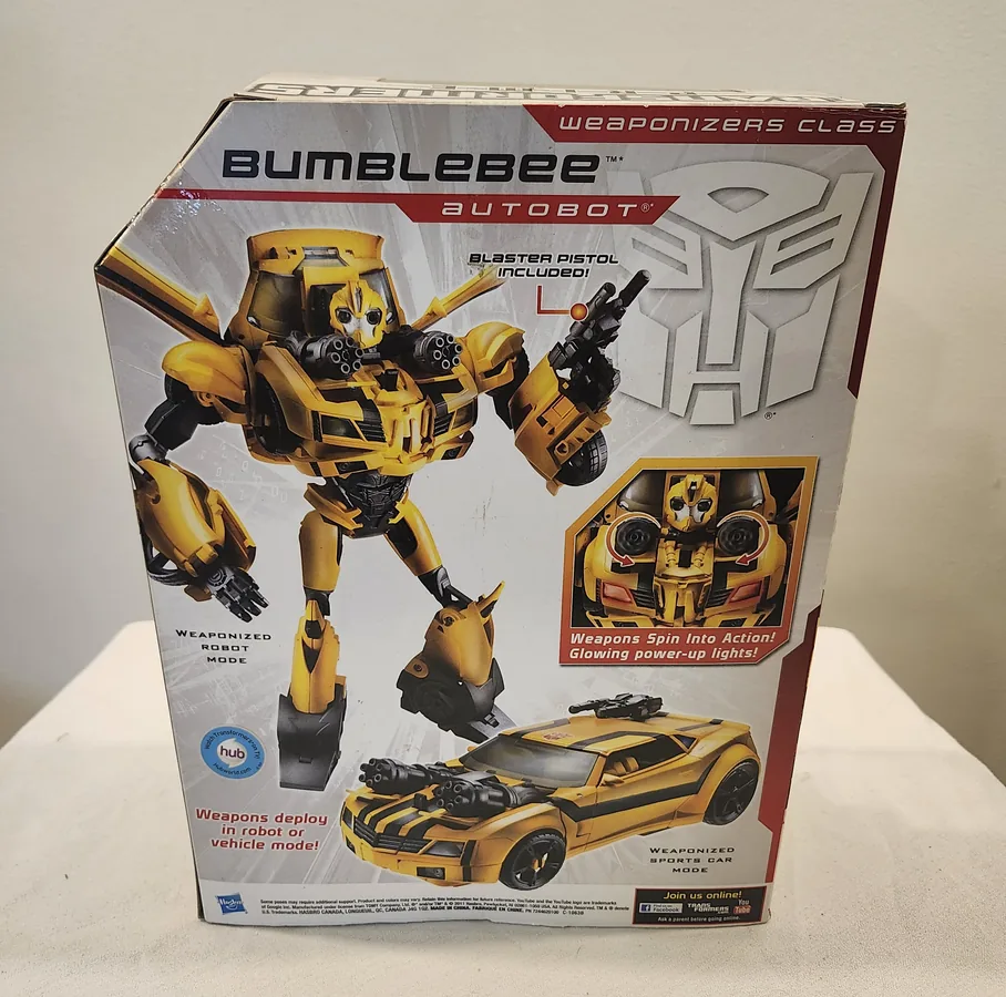 Additional image for Transformers Prime Weaponizer Bumblebee — Boxed Hasbro Action Figure